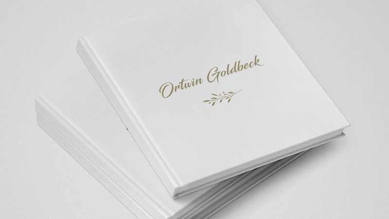 Album okolicznościowy Ortwin Goldbeck