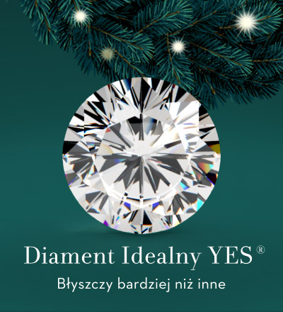 Baner z animacją 3D diamentu