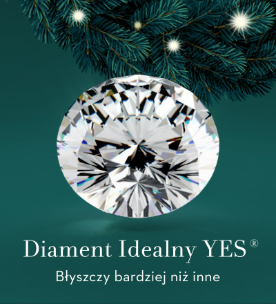 Baner z animacją 3D diamentu