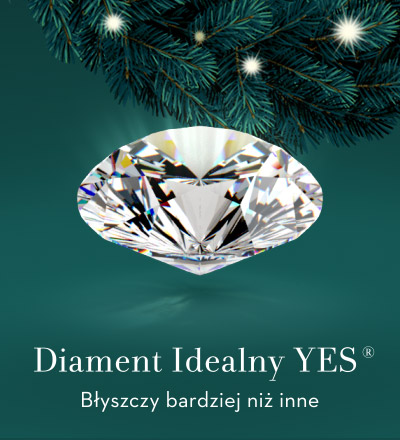 Baner z animacją 3D diamentu