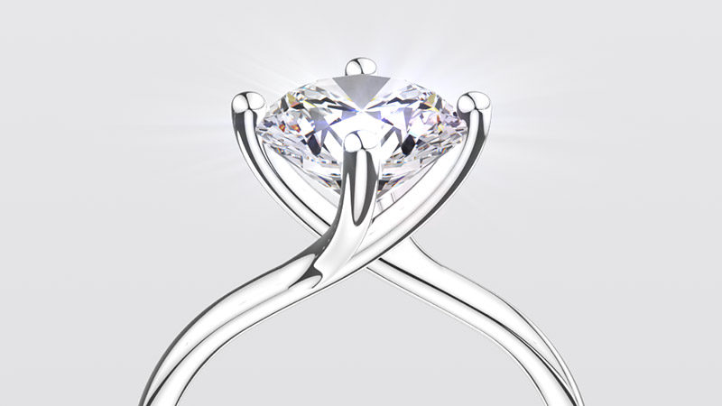 Animacja 3D pierścionek YES Valentine